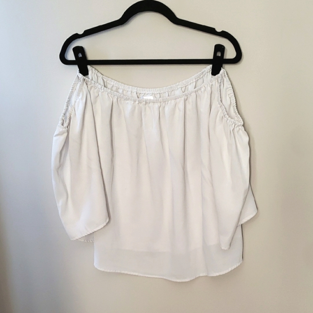 Ivory Off-Shoulder Top